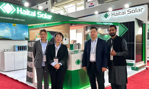 海泰新能亮相2025巴基斯坦太阳能光伏展览会